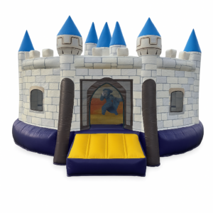 Miete Hüpfburg Multiplay Ritterfestung mit Rutsche XXXL