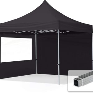 Miete: TOOLPORT Faltpavillon 3x3m - 2 Seitenteile schwarz