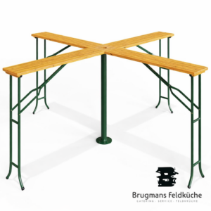 Miet-Stehtisch Quattro XXL Hoch Klappbar Bierzeltgarnitur